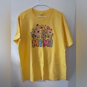 “Mimi” handmade graphic Tshirt
